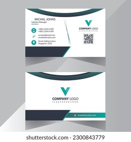 Visitenkarten-Vektordesign-Visitenkarte 