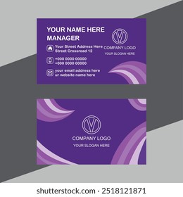 business card vector design template.