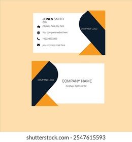 Business card, vector design and business templet 