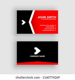 Business card. Vector. Exclusive and Modern design