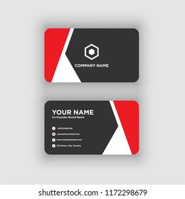 Business card. Vector. Exclusive and Modern design