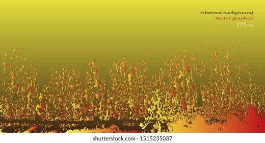 Business card. Vector graphics. Creative vector background for banner and flyer. Vector abstract background. Vintage graphics. EPS-10. Design background. Designer decorative cover