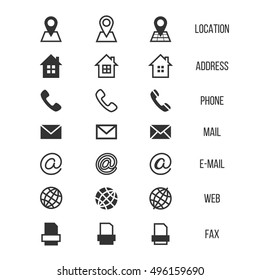 telephone and email icon