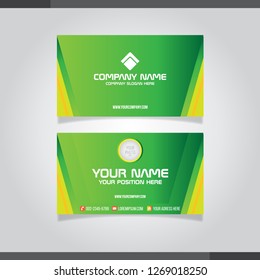 Business card vector illustration