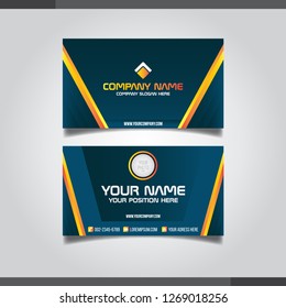 Business card vector illustration
