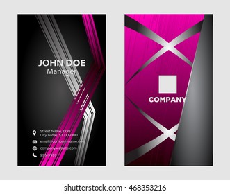 business card vector illustration
