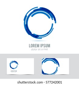 Business card. Vector illustration