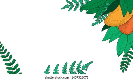 business card vector illustration. Concept for cards web design, invitation
