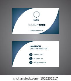Business card. Vector. Modern design.