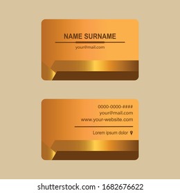 Diseño de lujo sencillo para vectores de tarjetas de visita