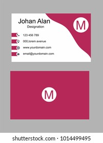 Business Card Vector Template