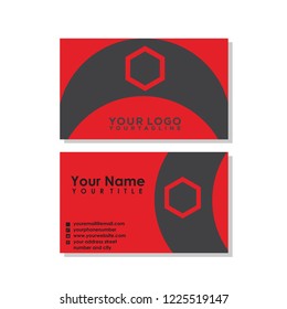 Business Card Vector Template