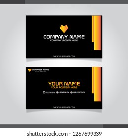 Business card vector template