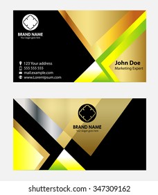 Business card vector template
