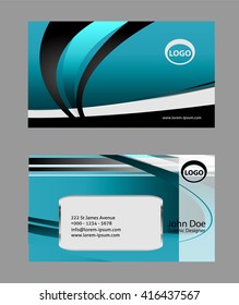 Business card vector template
