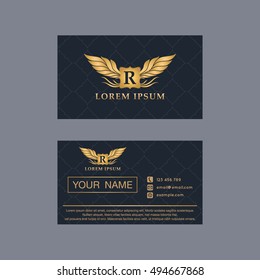 business card vector template