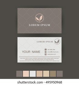 business card vector template