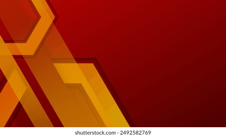 business card vector template with abstract element