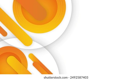 Plantilla de Vector de tarjeta de visita con elemento abstracto