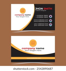 business card Vector template design