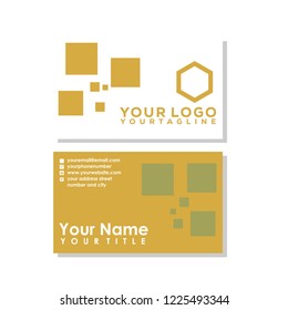 Business Card Vector Template Modern
