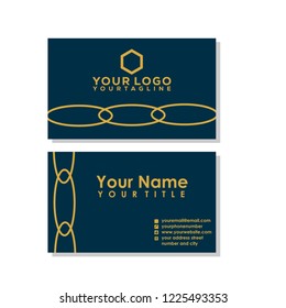 Business Card Vector Template Modern