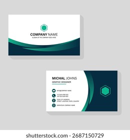 business card vector template | new visitng card design