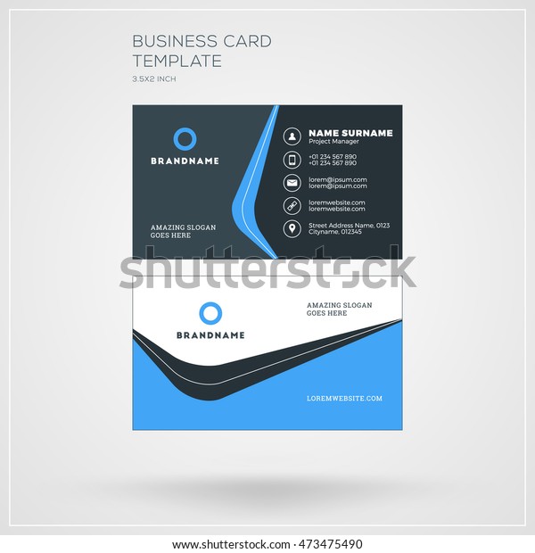 Personal Business Cards Template from image.shutterstock.com