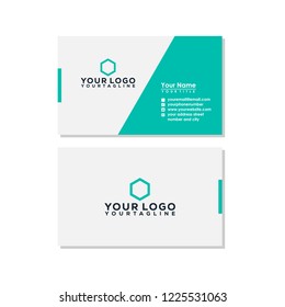 Business Card Vector Template Simple