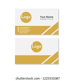 Business Card Vector Template Simple