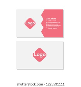 Business Card Vector Template Simple