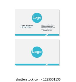 Business Card Vector Template Simple