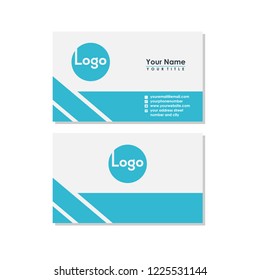 Business Card Vector Template Simple