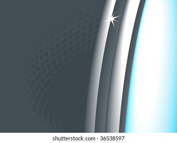 business card, vector without gradient, used only blends