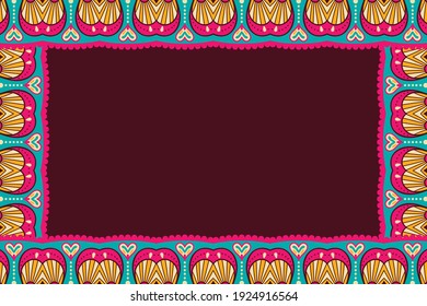 Business Card. Vintage decorative elements