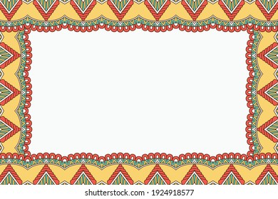 Business Card. Vintage decorative elements
