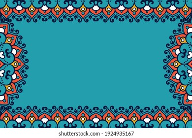 Business Card. Vintage decorative elements