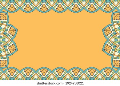 Business Card. Vintage decorative elements