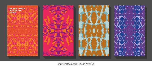 Business Card. Vintage decorative elements.  Abstract geometric photo frame. 