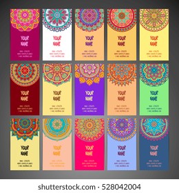 Business card. Vintage decorative elements.