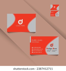 Business Card, Visiting Card Design Concept