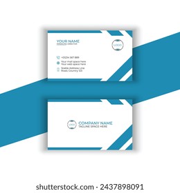 Business card, visiting card design template
