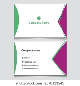  business card visiting card design template 