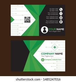 Business card, Visiting card and Simple business card