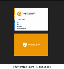 Business card, Visiting card and Simple business card