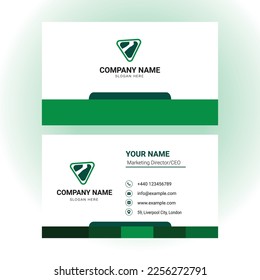 Business card visiting card template design