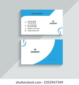 Business Card  Visiting Card vector design template illustration