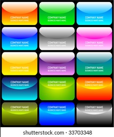 Business card - Web button - Banner set