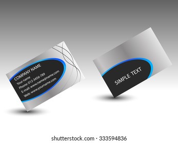 Business card.illustration