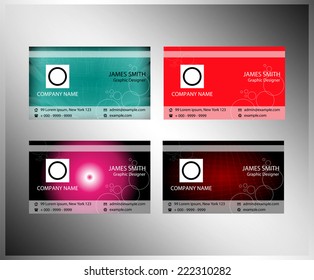 Business cards templatesÃ?Â collection